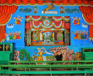 OPERA DEI PUPI dei maestri Mimmo e Nino Cuticchio. Fotografie di Giulio Azzarello &copy;2014.