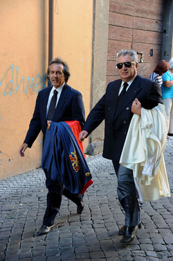 SANTA ROSA a Viterbo. Fotografie di Giulio Azzarello &copy;2014.