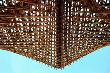 STRUTTURA di LEGNO BIENNALE di ARCHITETTURA di VENEZIA. Foto di G.Azzarello ©2018. STRUTTURA di LEGNO BIENNALE di ARCHITETTURA di VENEZIA. Foto di G.Azzarello ©2018.