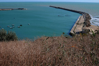 PORTO EMPEDOCLE in Sicilia. Fotografie di Giulio Azzarello &copy;2014.