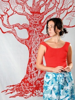 ISABELLA SCIORTINO attrice italiana. Fotografie di Giulio Azzarello &copy;2018.