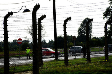AUSCHIWITZ BIRKENAU il luogo della storia il campo. Fotografie di Giulio Azzarello &copy;2016.
