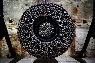 BIENNALE ARTE CONTEMPORANEA di Venezia Arsenale. Fotografie di Giulio Azzarello &copy;2020.