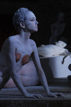 VANESSA BEECROFT allo Spasimo di Palermo alcuni momenti. Fotografie di Giulio Azzarello &copy;2014.