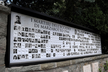 IL SACRARIO DI MARZABOTTO panoramiche e particolari. Fotografie di Giulio Azzarello &copy;2014.