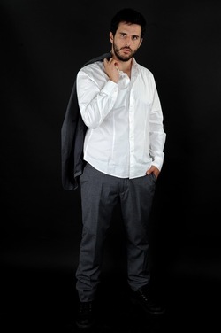 ALESSANDRO ACCARDI attore italiano. Fotografie di Giulio Azzarello &copy;2018.