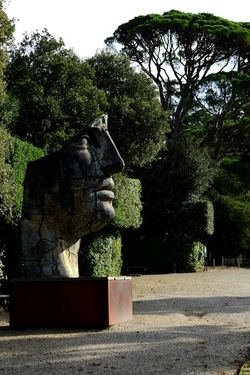 IGOR MITORAJ Giardino di Boboli. Fotografie di Giulio Azzarello &copy;2022.