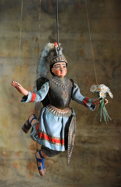 OPERA DEI PUPI dei maestri Mimmo e Nino Cuticchio. Fotografie di Giulio Azzarello &copy;2014.