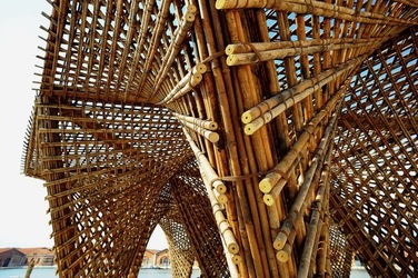 STRUTTURA di LEGNO BIENNALE di ARCHITETTURA di VENEZIA. Foto di G.Azzarello ©2018. STRUTTURA di LEGNO BIENNALE di ARCHITETTURA di VENEZIA. Foto di G.Azzarello ©2018.