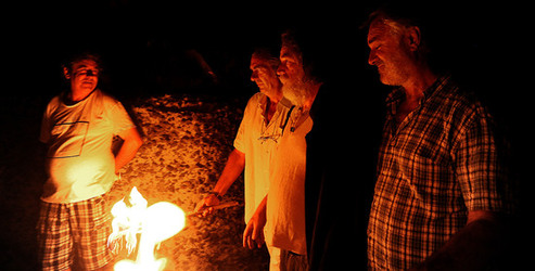 L ULISSE di e con Mimmo Cuticchio. Fotografie di Giulio Azzarello &copy;2014.