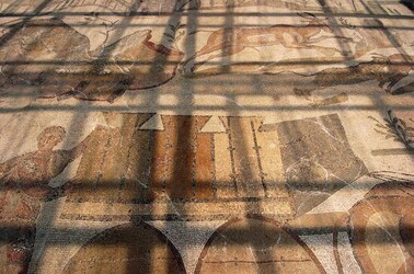 I MOSAICI della VILLA ROMANA DEL CASALE Piazza Armerina in Sicilia. Fotografie di Giulio Azzarello &copy;2014.