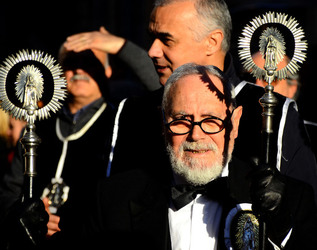 PROCESSIONI religiose per la Pasqua a Palermo. Fotografie di Giulio Azzarello ©2016. PROCESSIONI religiose per la Pasqua a Palermo. Fotografie di Giulio Azzarello ©2016.