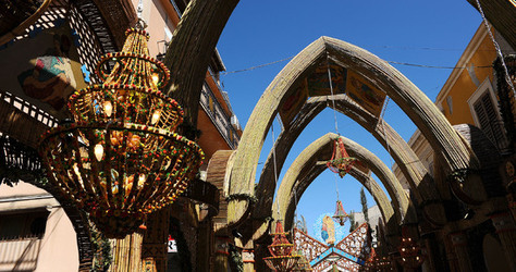 GLI ARCHI DI PASQUA a San Biagio Platani in Sicilia. Fotografie di Giulio Azzarello &copy;2014.