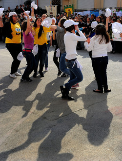 IL MURO DELL ANTIMAFIA e della legalit&agrave; a Partinico in Sicilia. Fotografie di Giulio Azzarello &copy;2014.