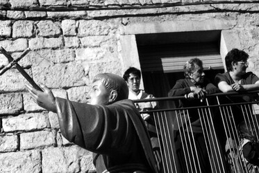 PROCESSIONE RELIGIOSA a Ganci in Sicilia. Fotografie di Giulio Azzarello &copy;2014.