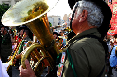 RADUNO di Bersaglieri. Fotografie di Giulio Azzarello &copy;2016.