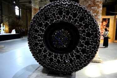 BIENNALE ARTE CONTEMPORANEA di Venezia Arsenale. Fotografie di Giulio Azzarello &copy;2020.