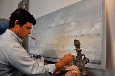 GIORNATA DEL CONTEMPORANEO artisti. Foto di Giulio Azzarello &copy;2014.