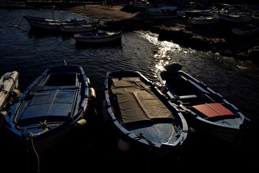 BARCHE da PESCA fotografie di Giulio Azzarello &copy;2019.