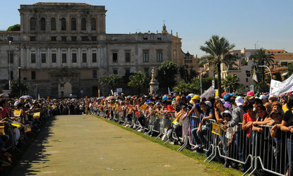 IL PAPA A PALERMO Papa Bendetto XVI. Fotografie di Giulio Azzarello ©2010 14.