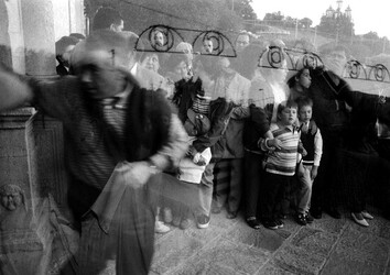 PROCESSIONE RELIGIOSA a Ganci in Sicilia. Fotografie di Giulio Azzarello &copy;2014.