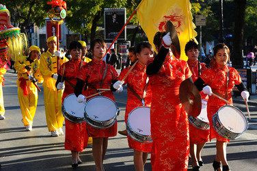CAPODANNO CINESE panoramiche e particolari. Fotografie di Giulio Azzarello &copy;2014.