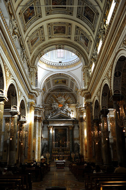 CHIESA S.IGNAZIO all Olivella a Palermo. Fotografie di Giulio Azzarello ©2014.