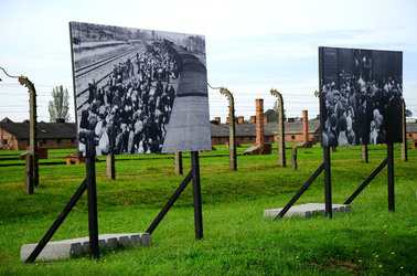 AUSCHIWITZ BIRKENAU il luogo della storia il campo. Fotografie di Giulio Azzarello &copy;2016.