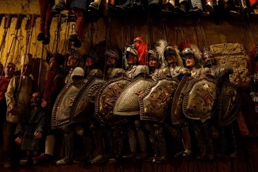 OPERA dei PUPI di Mimmo e Giacomo Cuticchio. Fotografie di Giulio Azzarello ©2020. OPERA dei PUPI di Mimmo e Giacomo Cuticchio. Fotografie di Giulio Azzarello ©2020.