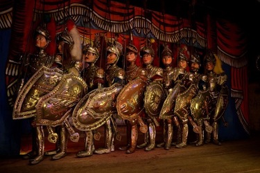 OPERA dei PUPI di Mimmo e Giacomo Cuticchio. Fotografie di Giulio Azzarello ©2020. OPERA dei PUPI di Mimmo e Giacomo Cuticchio. Fotografie di Giulio Azzarello ©2020.