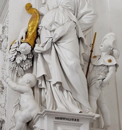 GLI STUCCHI DI GIACOMO SERPOTTA. Fotografie di Giulio Azzarello &copy;2018.