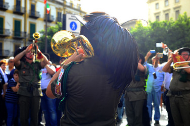 RADUNO di Bersaglieri. Fotografie di Giulio Azzarello &copy;2016.