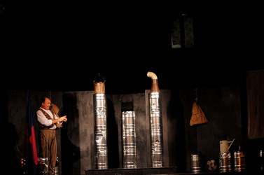 MARCO RENZI e il suo teatro. Fotografie di Giulio Azzarello ©2014.