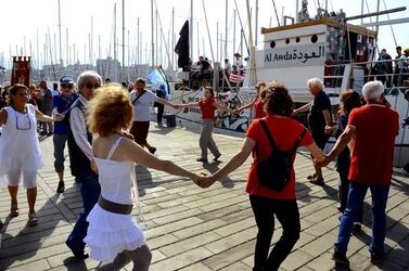 FREEDOM FLOTTILA verso Gaza da Palermo. Fotografie di Giulio Azzarello ©2018. FREEDOM FLOTTILA verso Gaza da Palermo. Fotografie di Giulio Azzarello ©2018.