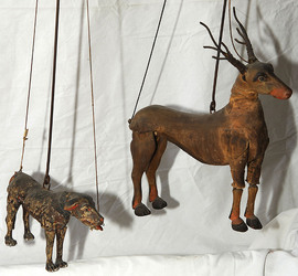 PUPI SICILIANI del 900 e dell 800. Collezione Cuticchio. Fotografie di Giulio Azzarello &copy;2014.