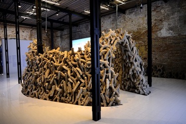 VENEZIA Padiglione Emirati Arabi Arsenale. Biennale Arch. Cont. Fotografie di Giulio Azzarello &copy;2022.