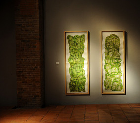 Installazione di Anne Clemence DeGrollee alla GAM di Palermo. Fotografie di Giulio Azzarello ©2017. Installazione di Anne Clemence DeGrollee alla GAM di Palermo. Fotografie di Giulio Azzarello ©2017.