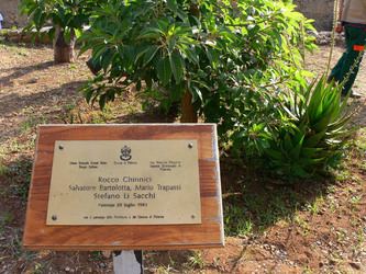 GIARDINO DELLA MEMORIA in Sicilia. Fotografie di Giulio Azzarello &copy;2014.