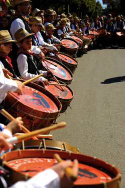 Tamburai siciliani di Agrigento. Fotografie di Giulio Azzarello &copy;2017.