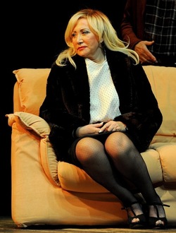 ANTONELLA RIZZO attrice siciliana italiana. Fotografie di Giulio Azzarello &copy;2018.