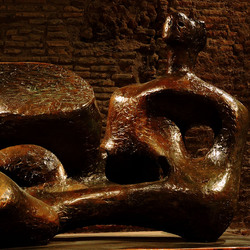 HENRY MOORE mostra a Roma Fotografie di Giulio Azzarello &copy;2016.