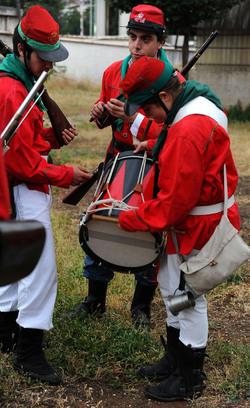 LA BATTAGLIA DI PONTE AMMIRAGLIO a Palermo lo sbarco dei mille . Fotografie di Giulio Azzarello &copy;2014.