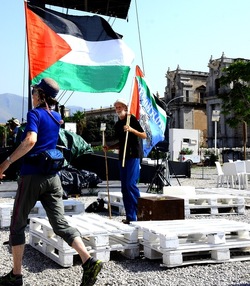 FREEDOM FLOTTILA verso Gaza da Palermo. Fotografie di Giulio Azzarello ©2018. FREEDOM FLOTTILA verso Gaza da Palermo. Fotografie di Giulio Azzarello ©2018.