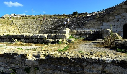 SEGESTA sito archeologico. Fotografie di Giulio Azzarello ©2018.