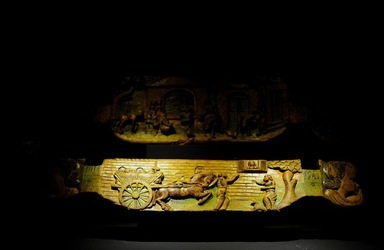 MUSEO DEL CARRETTO SICILIANO D Aumale. Fotografie di Giulio Azzarello &copy;2018.