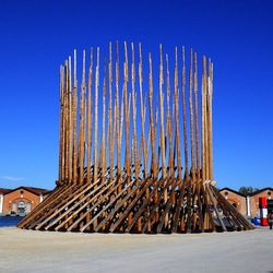 VENEZIA Biennale di Architettura Contemporanea Arsenale. Fotografie di Giulio Azzarello &copy;2022.