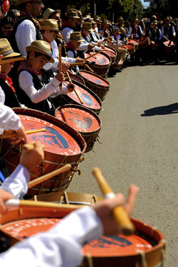 Tamburai siciliani di Agrigento. Fotografie di Giulio Azzarello &copy;2017.