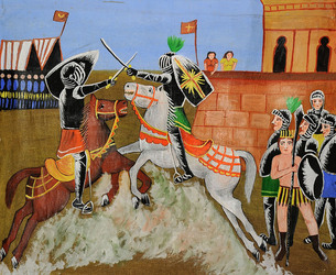 OPERA DEI PUPI dei maestri Mimmo e Nino Cuticchio. Fotografie di Giulio Azzarello &copy;2014.