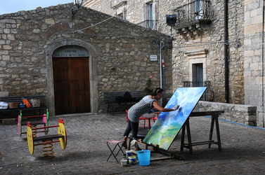 ESTEMPORANEA DI PITTURA fotografie di Giulio Azzarello ©2014. ESTEMPORANEA DI PITTURA fotografie di Giulio Azzarello ©2014.