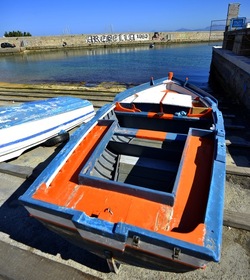 BARCHE da PESCA fotografie di Giulio Azzarello &copy;2019.